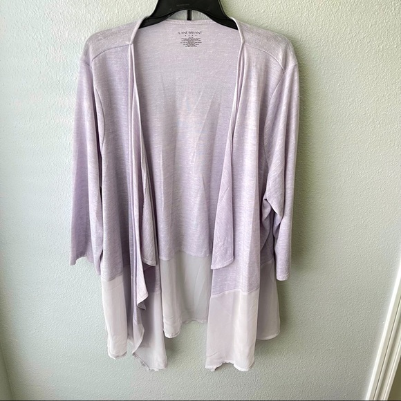 LANE BRYANT CARDIGAN LACE - Picture 2 of 4
